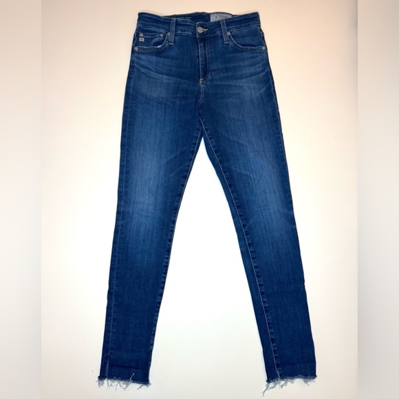 AG Adriano Goldsshmied Women's The Farrah Skinny Ankle Jeans Size- 28R - Picture 1 of 10